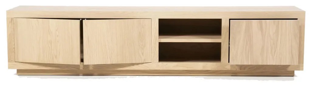 Tv-meubel Naturel Eiken 200 Cm - 200x42x45cm.