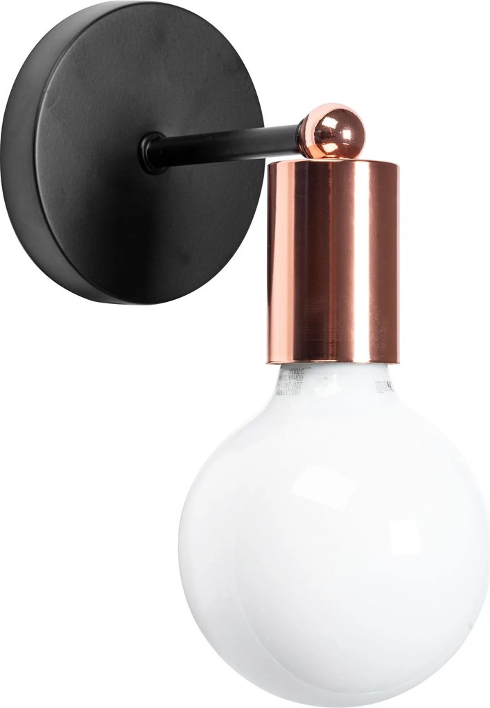 Wandlamp Metalen Wandlamp Rosé Goud 392205