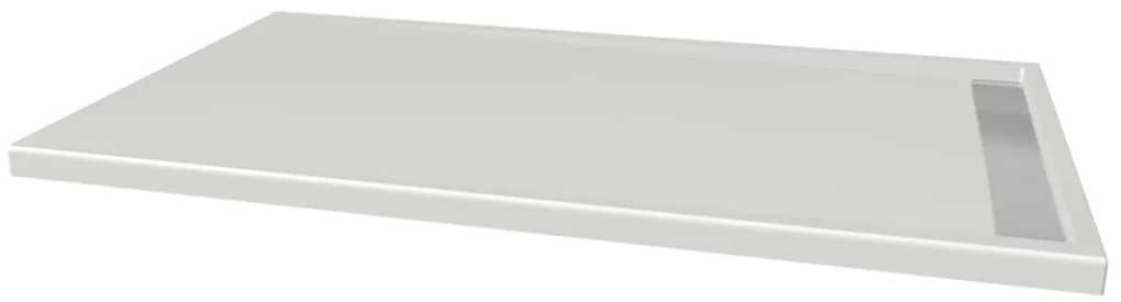 Xenz Easy-Tray douchebak 150x80x5cm edelweis