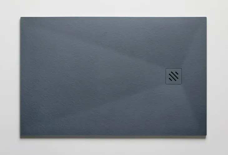 Resigres Zero douchebak 130x70cm antraciet mat composiet