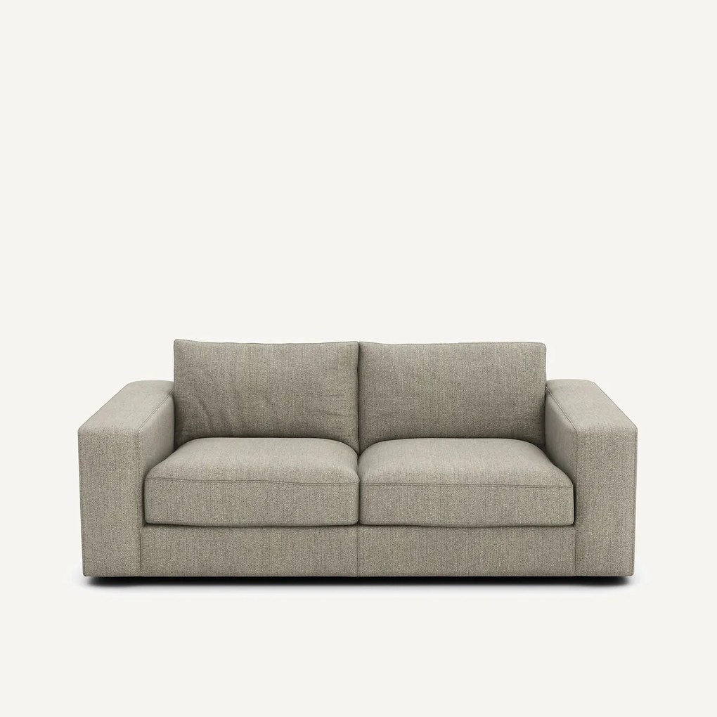 Compacte bank 3-zit in tweed, Skander