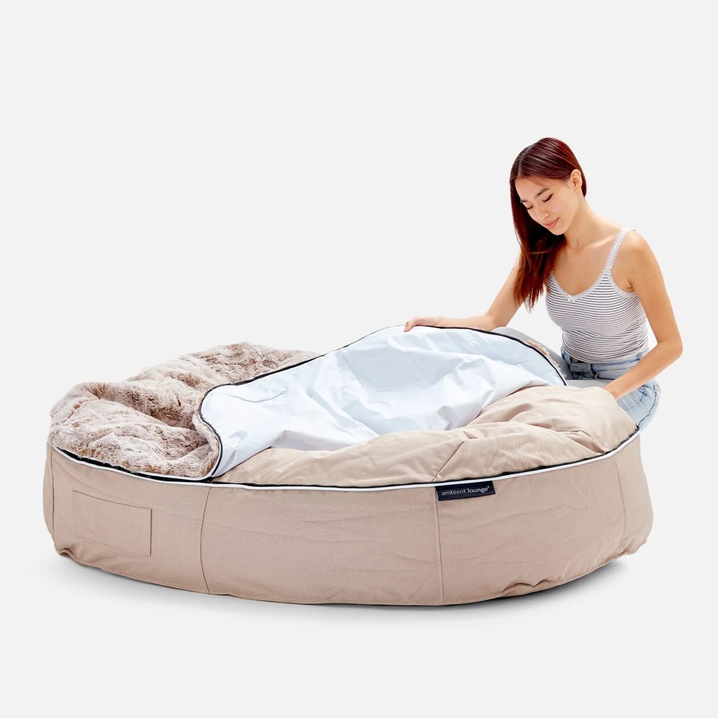 Hondenbed Indoor/Outdoor Cappuccino - XXL