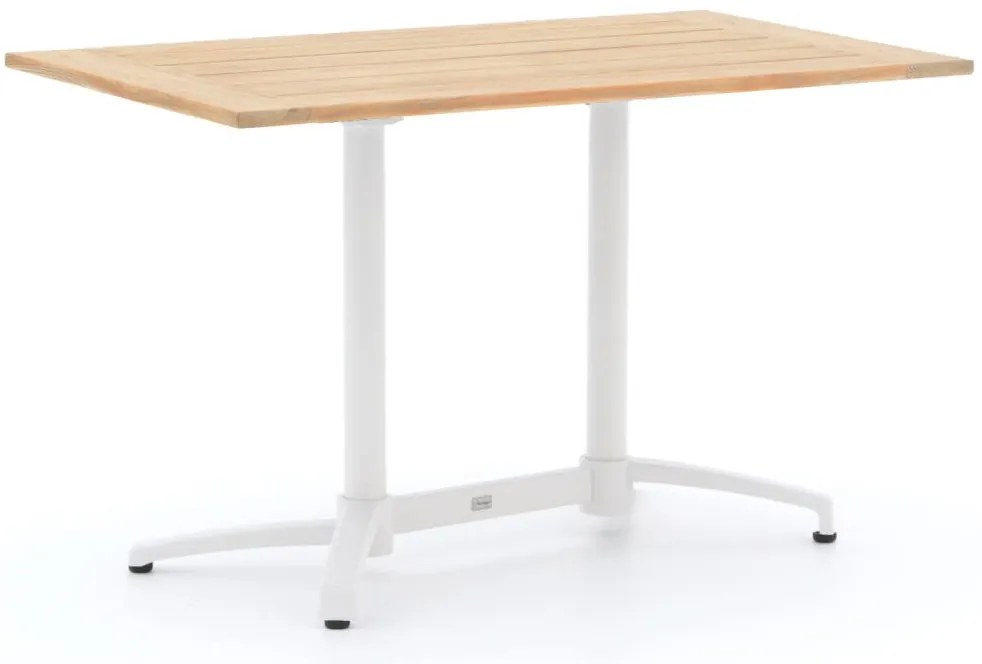 Inklapbare tafel Bellagio  | Rechthoekig  | Tuintafel Teakhout | 120x70cm | 4 personen | Kees Smit Tuinmeubelen