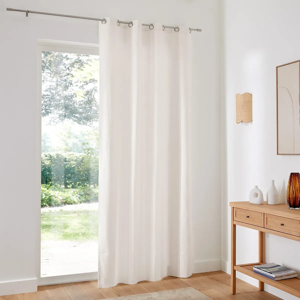 Katoenen gordijn met oogjes Scenario