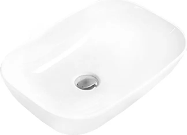 Mexen Luna opbouwwastafel 50 x 35 cm, wit - 21635000