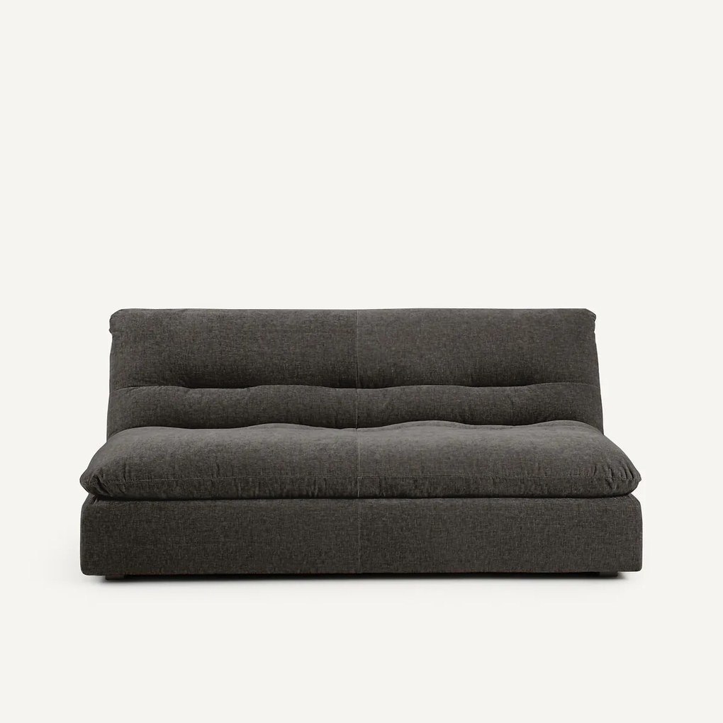 Modulaire 3-zits bank in chenille fluweel, Giuliano