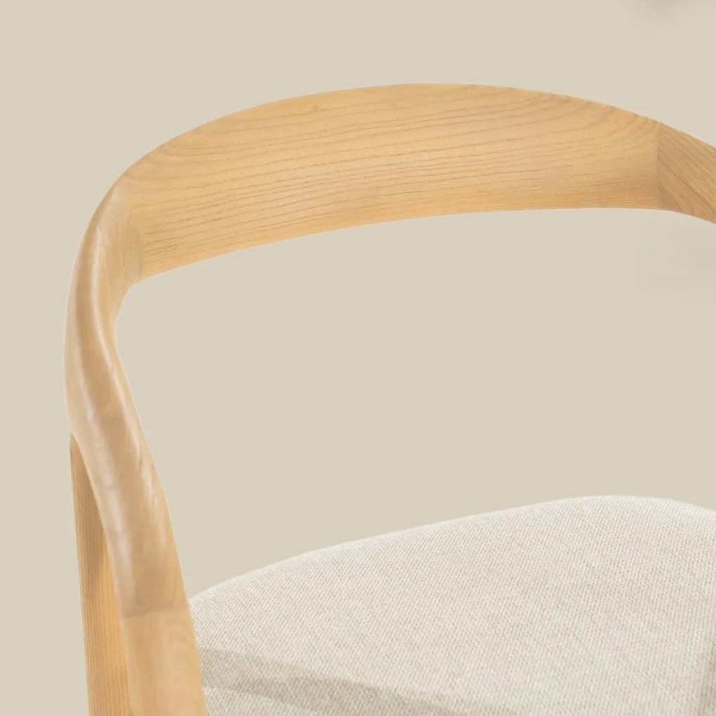 Barkruk Hout Wabi Sabi Stijl Naturel