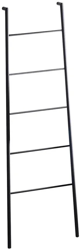 Sapho Industrial stalen ladder 55x170cm mat zwart