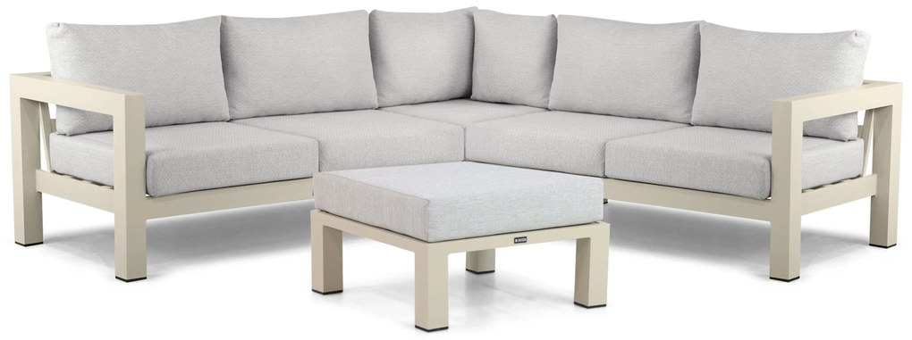 Hoek loungeset 5 personen Aluminium Taupe  Lifestyle Garden Furniture Luca