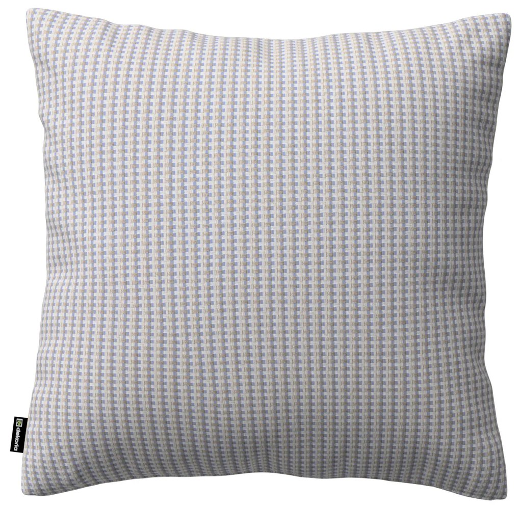 Dekoria Kussenhoes Mia, beige-blauw 50 x 50 cm