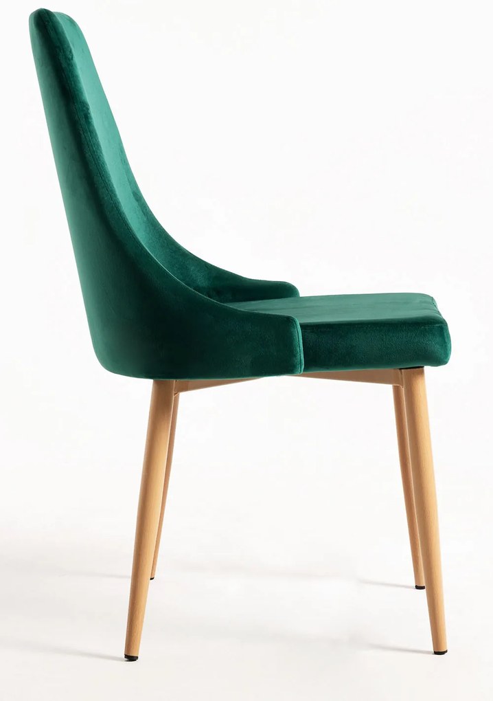 Pak 4 Stoik Houten Stoelen