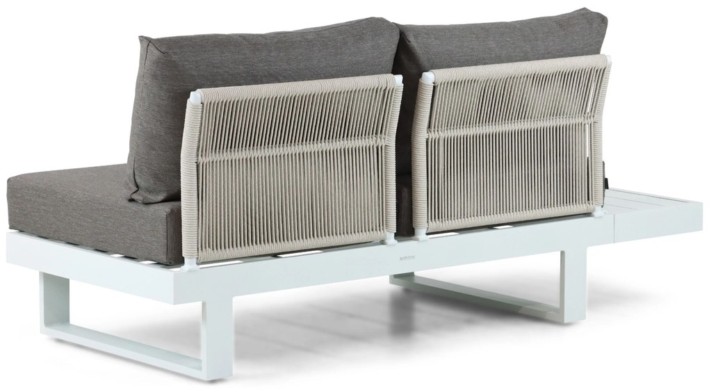 Hoek loungeset 5 personen Aluminium Wit  Lifestyle Garden Furniture Lorenzo
