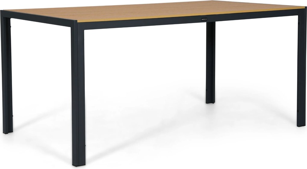 Dining Tuintafel rechthoekig 160x90 cm Grijs Creta