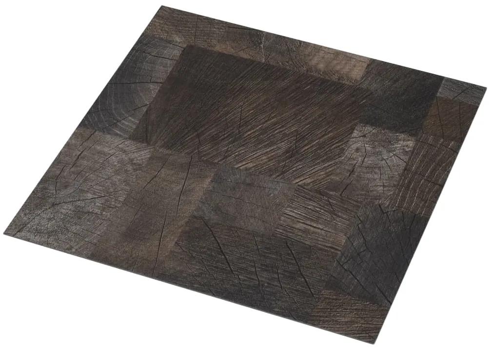 vidaXL Vloerplanken zelfklevend 5,11 m² PVC houtstructuur bruin