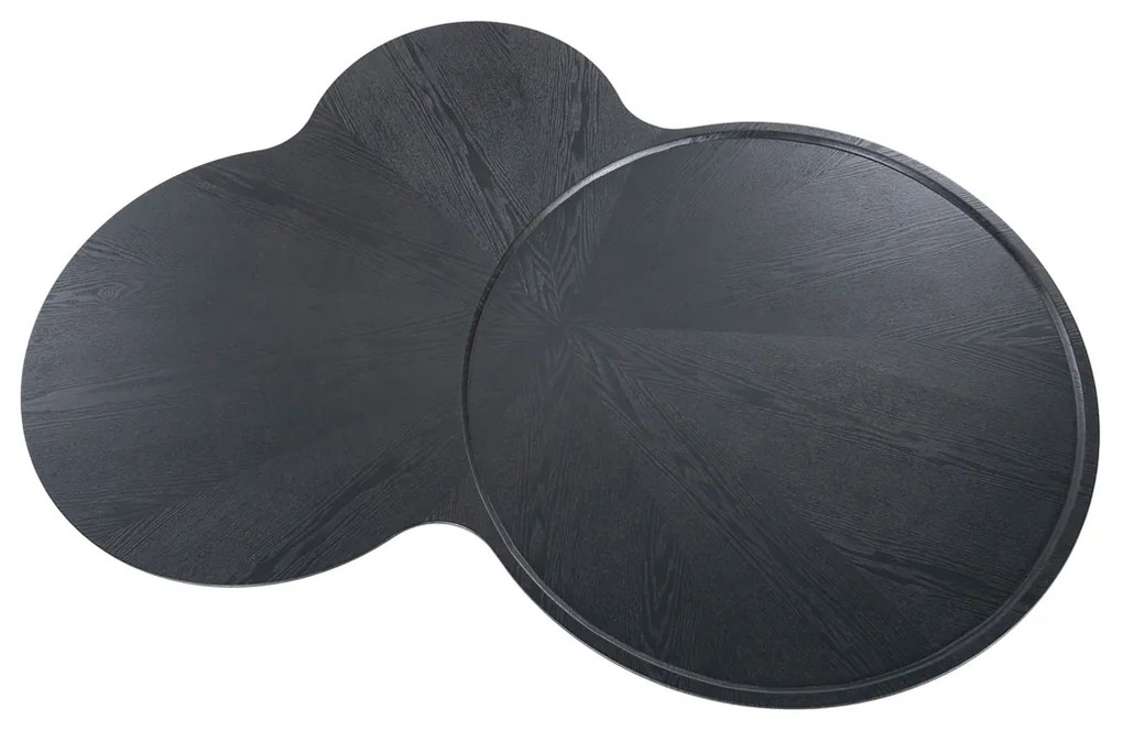 Grote Design Salontafel Zwart - 162 X 108cm.
