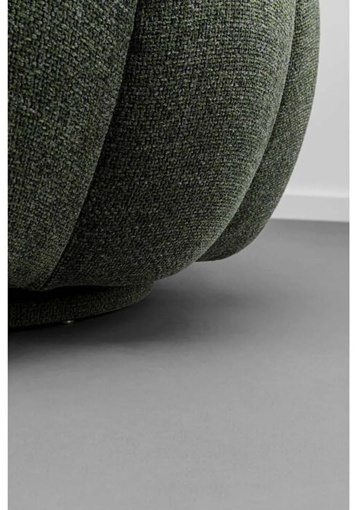 Kare Design Peppo Bloom Ronde Fauteuil Draaibaar Groen