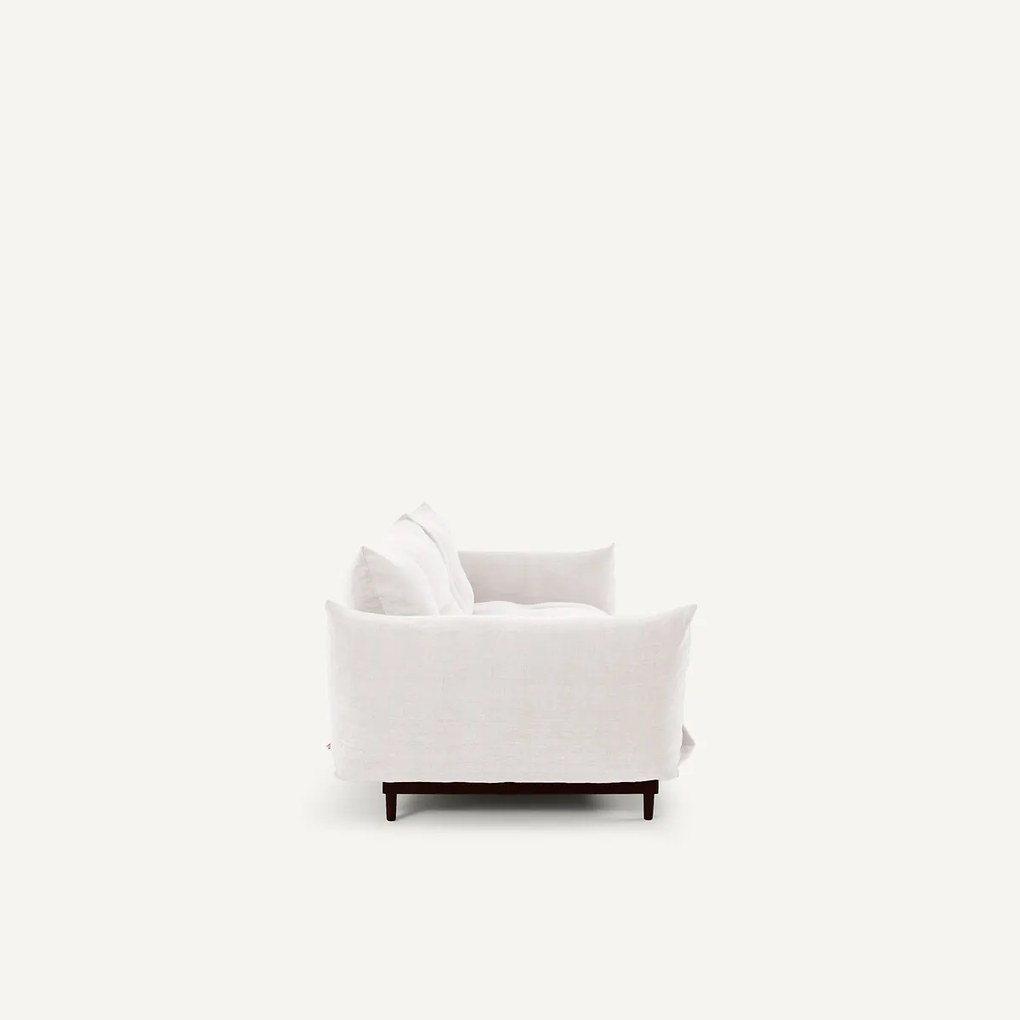 Compacte 3-zitsbank in polyester canvas, VITORIA