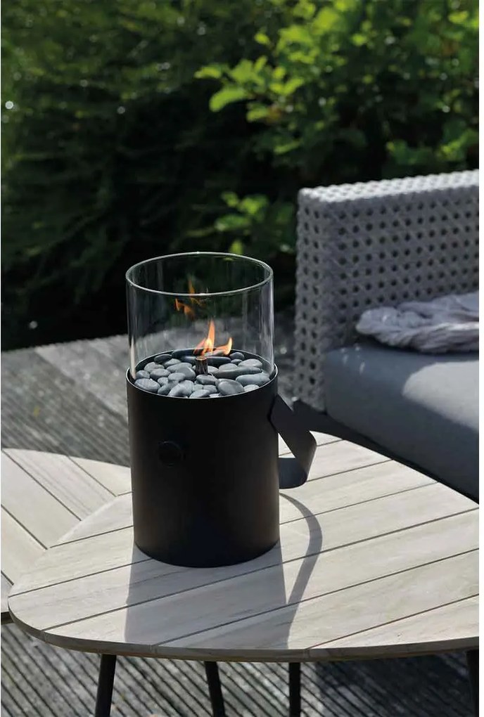 Cosi Fires Cosiscoop Original gaslantaarn Ø16x30 cm - zwart