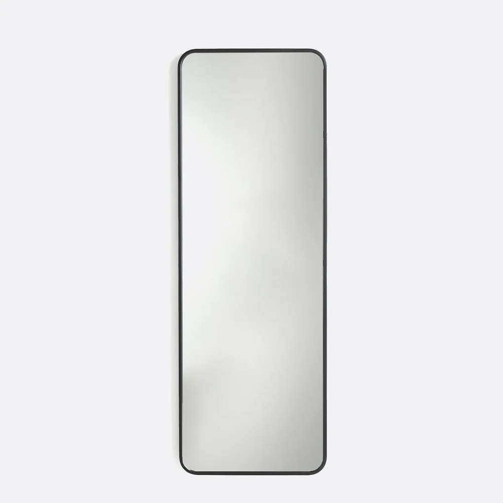 Rechthoekige metalen spiegel, breedte 42 x hoogte 120 cm, IODUS