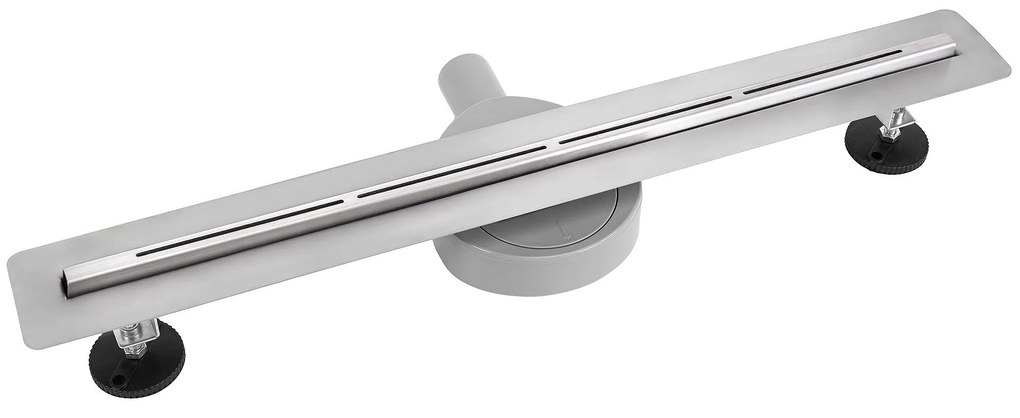 Lineaire afvoer Rea FILO Brush Steel 70