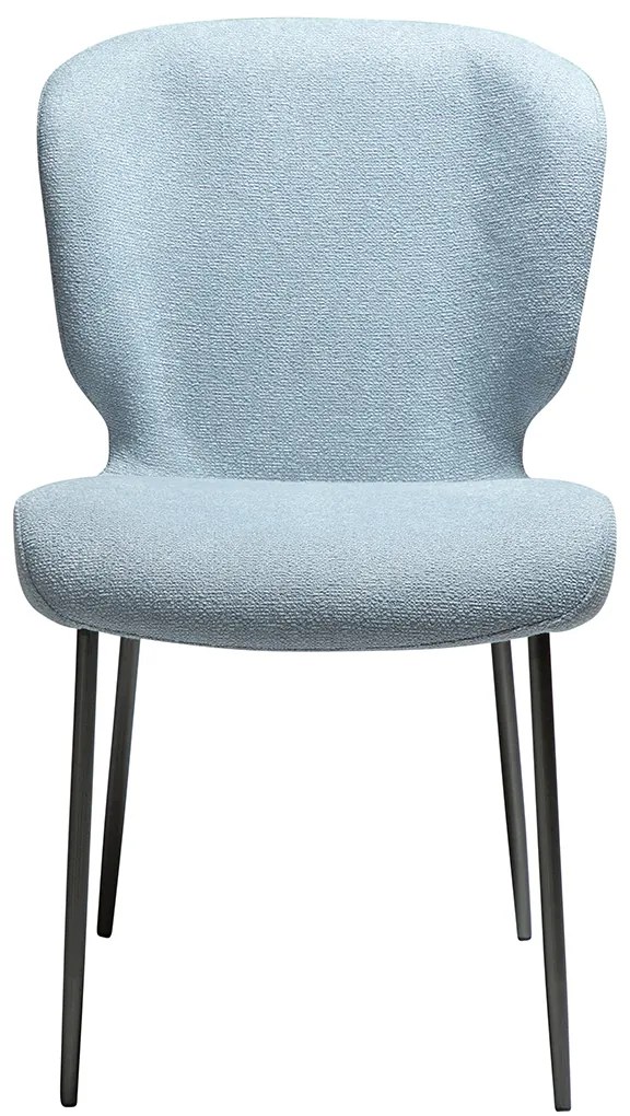 Dan-Form Glory Luxe Eetkamerstoel Blauw Boucle