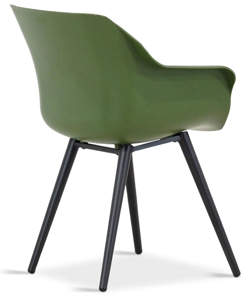 Tuinstoel Kunststof Groen Hartman Sophie studio moss green - met gratis kussen