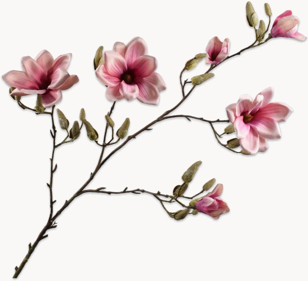 Kunstbloemen Magnolia, 2-delig