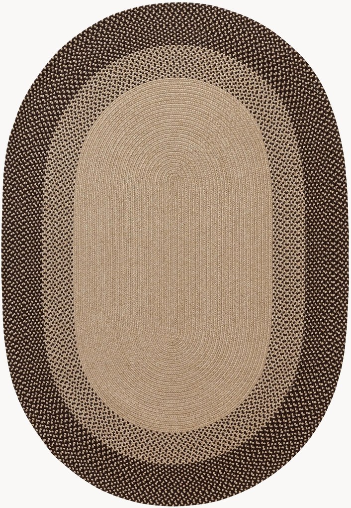 Ovale in- & outdoor vloerkleed Nandi