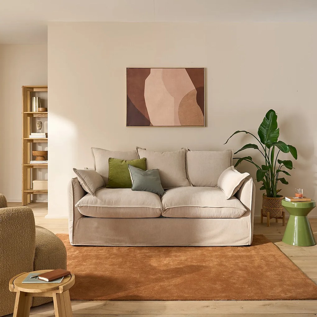 Slaapbank H14 cm, mêlee polyester, Odna