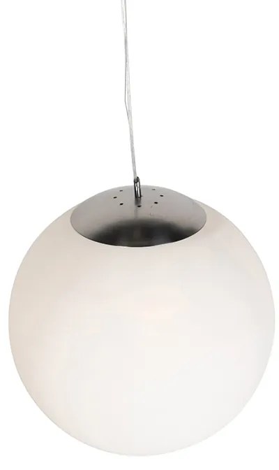 Scandinavische hanglamp opaal glas 50cm - Ball 50