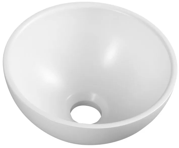 Sapho Minor toilet waskom marmer 26cm wit