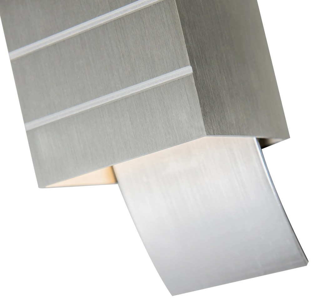Moderne wandlamp aluminium met lichteffect - Amy Design, Modern G9 kubus / vierkant Binnenverlichting Lamp