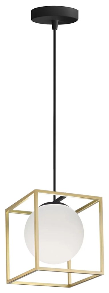 Hanglamp APP1165-1CP GOUD WIT