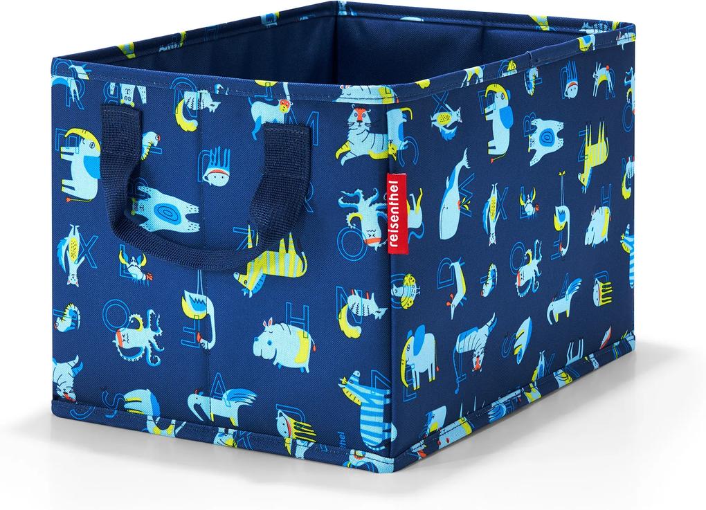 Storagebox Kids Opbergbox - polyester - ABC Friens Blue Blauw; multi kleur