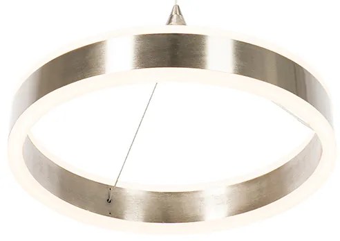 Hanglamp staal 30 cm incl. LED 3-staps dimbaar - Lyani