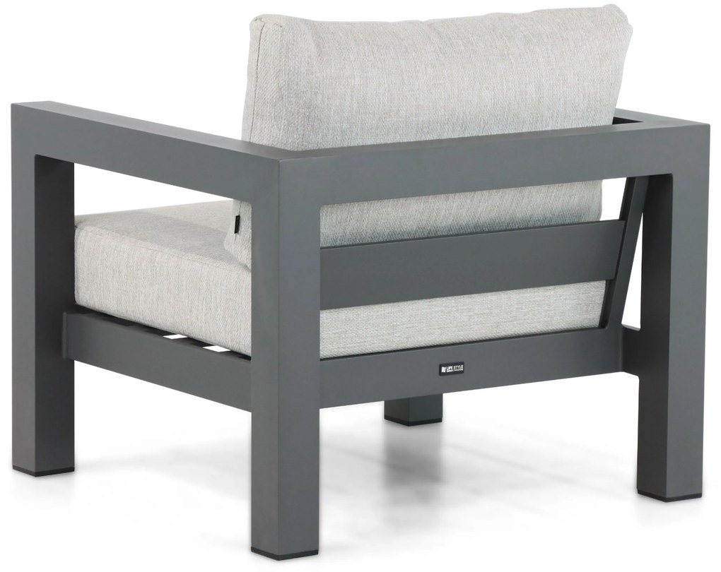 Tuinstoel Aluminium Grijs-antraciet Lifestyle Garden Furniture Luca