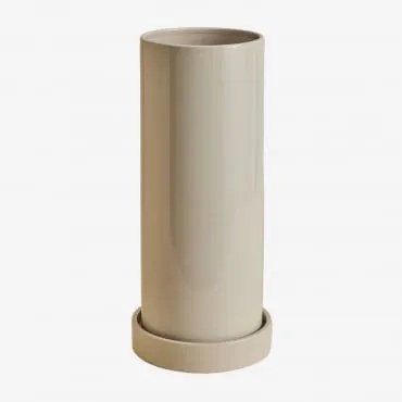 Ceramische Paraplubak Isabeau Tapioca Beige - Sklum