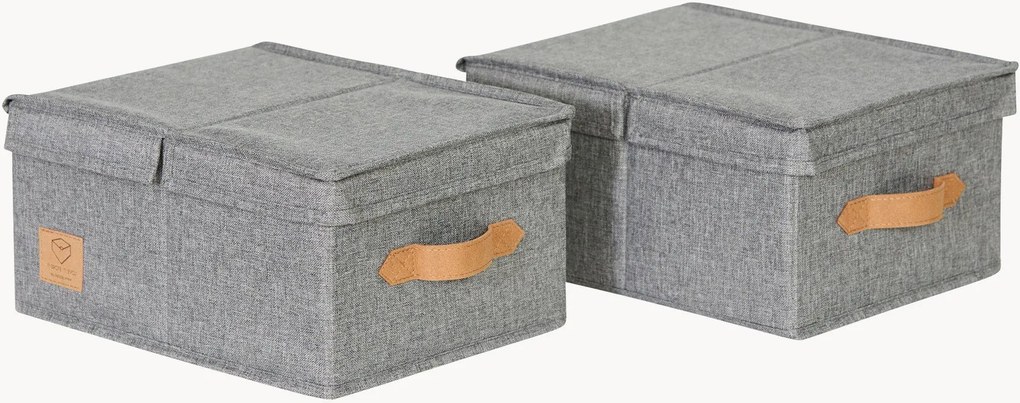 Opbergdozen Premium met deksel, 2-delig