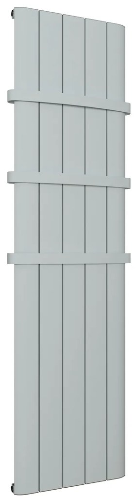 Eastbrook Withington verticale aluminium radiator 180x28cm Mat wit 838 watt