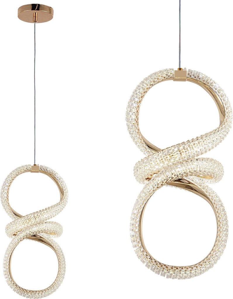 LED hanglamp G070-CP Gold