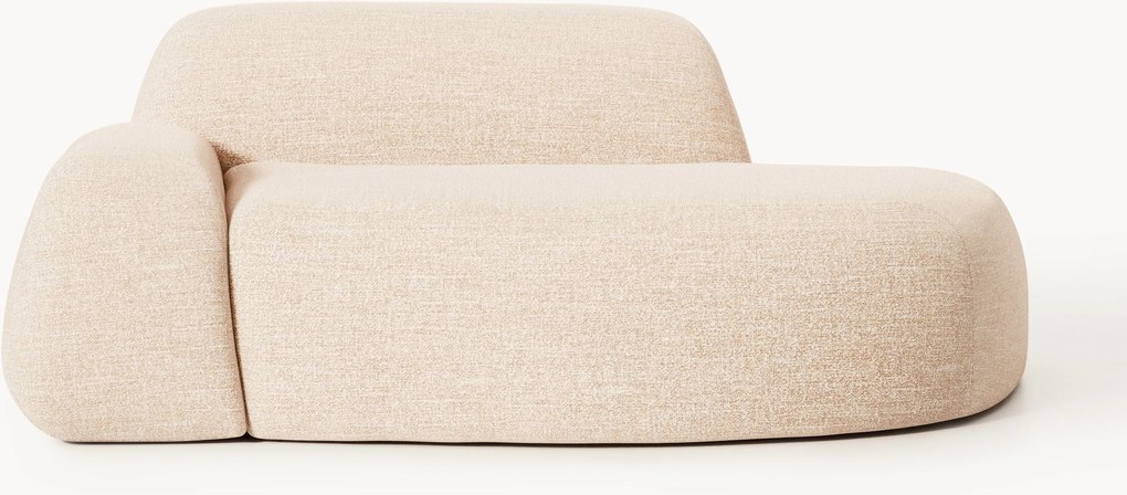 Bouclé bank Wolke (2-zits) met chaise longue
