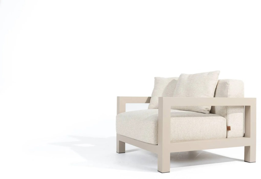 4 Seasons Outdoor Raffinato loungestoel latte SALE  Loungestoel    beige weerbestendig