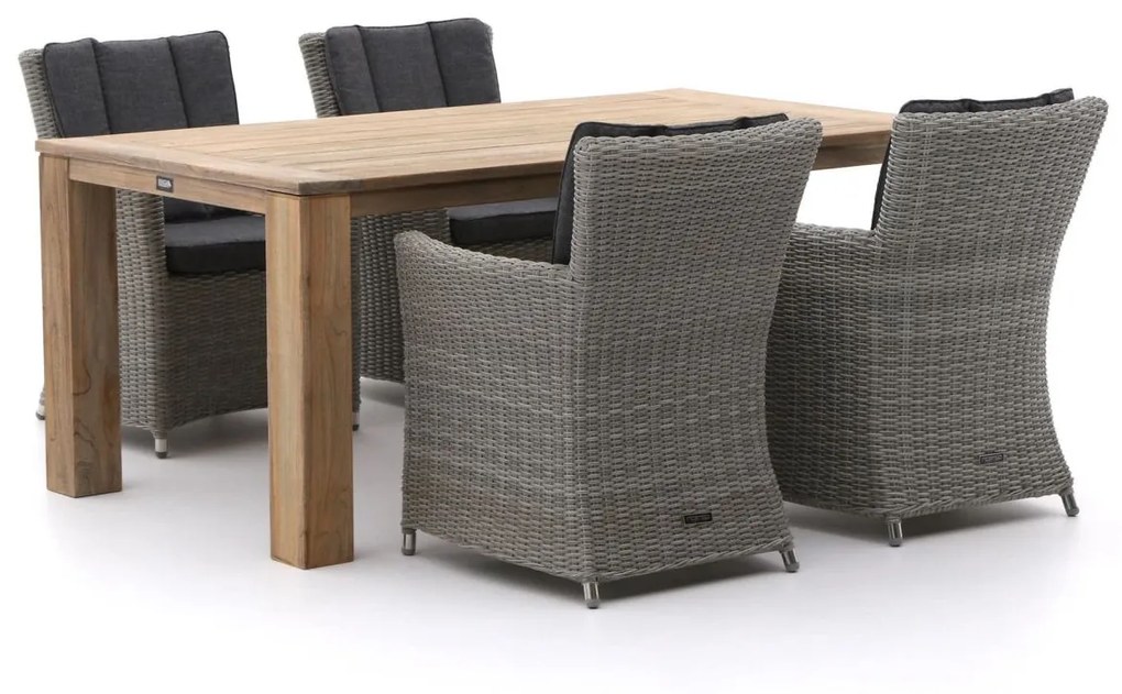 Intenso Adriano/ROUGH-X 180cm dining tuinset 5-delig