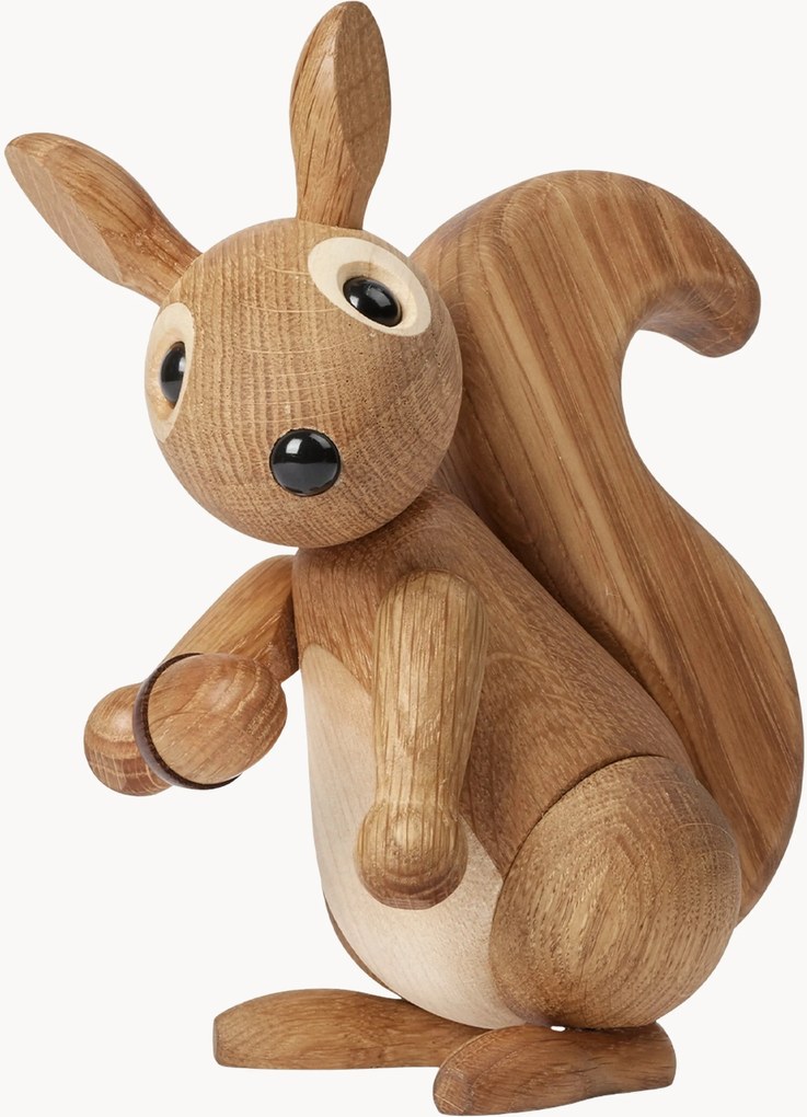 Handgemaakt decoratief object Honey van eikenhout