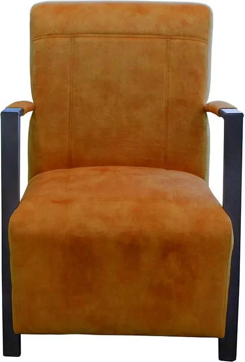 Fauteuil - Rosetta - velours Adore cognac 28
