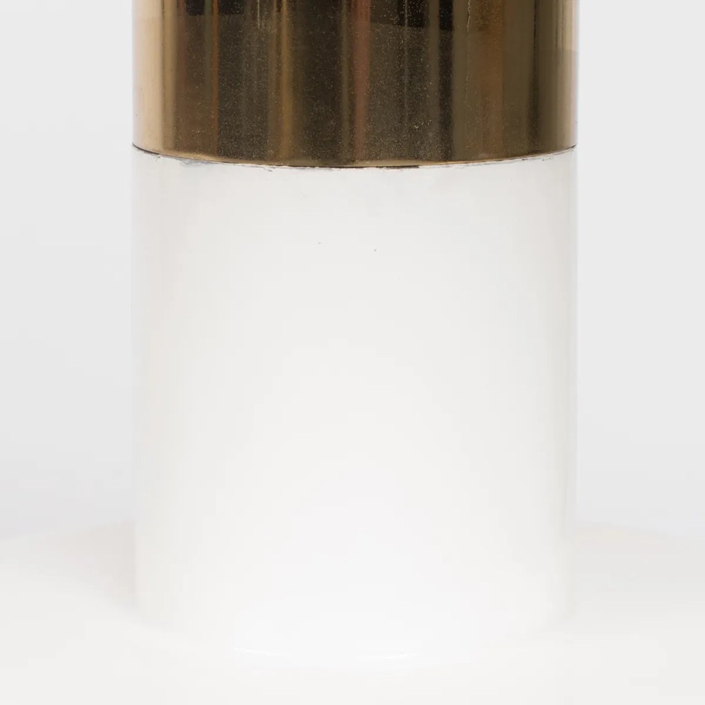 Zuiver Glam Emaille Bijzettafel Wit - 36 X 36cm.