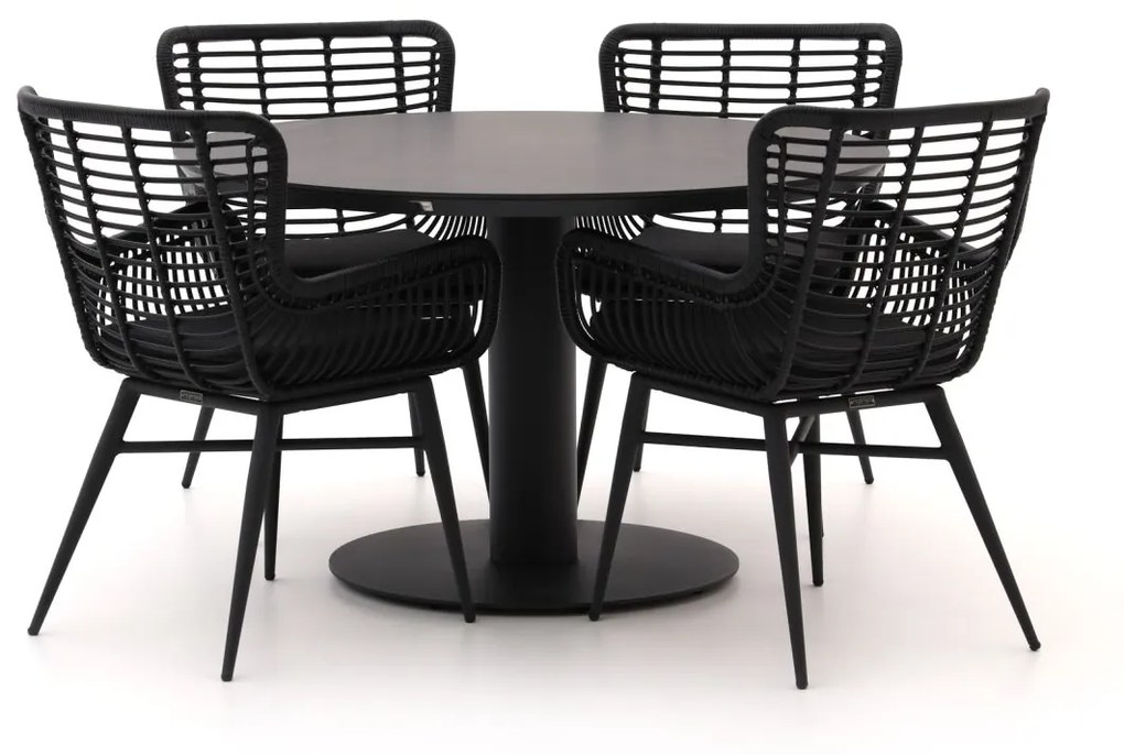 + 15% kassakorting | Diningset Intenso  | 4 personen | Tuinset kunststof | 5-delig | Kees Smit Tuinmeubelen