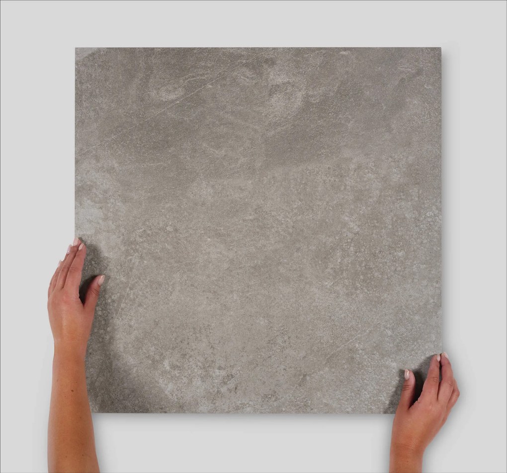 Vloer-/wandtegel natuursteen grijs Saqu Stone 60x60cm ash mat gerectificeerd