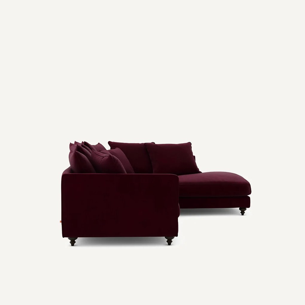 Fluwelen hoekslaapbank, Lazare