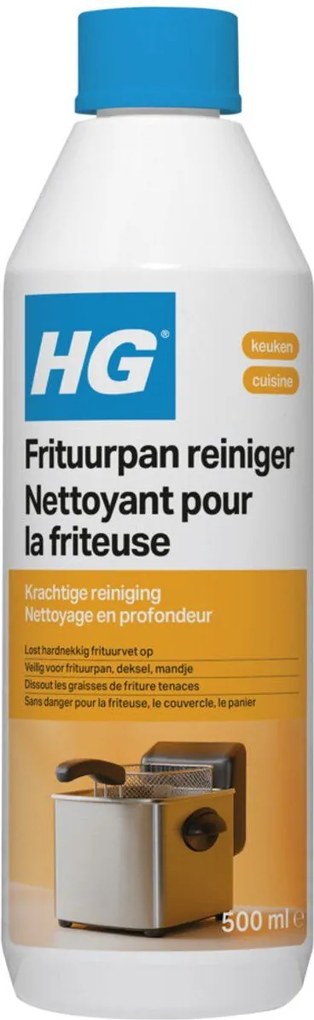 HG Frituurpanreiniger - 500ml - Tegen gestold en aangekoekt vet